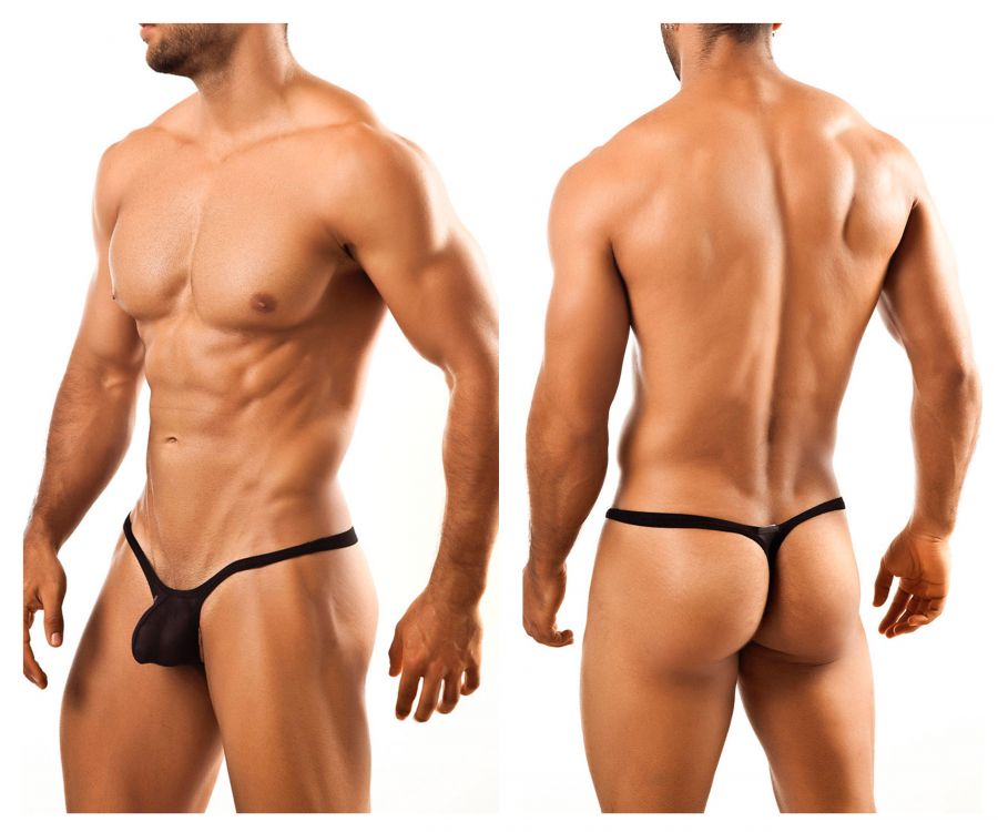 JCSTK - Joe Snyder JSBUL02 Bulge Tanga Black Mesh