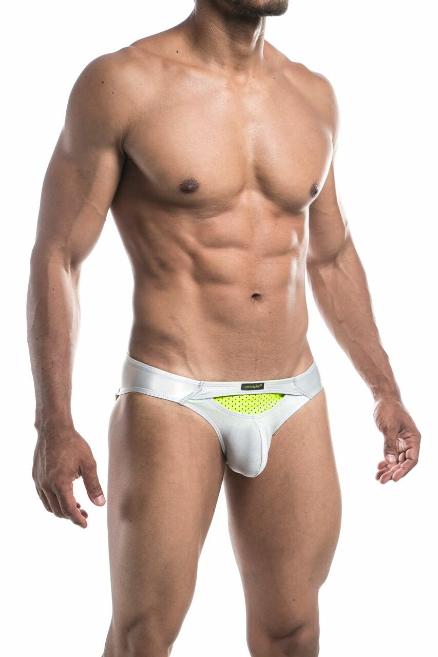 JCSTK - Mens Joe Snyder Sexiest Bikini Brief Lemon and Grey