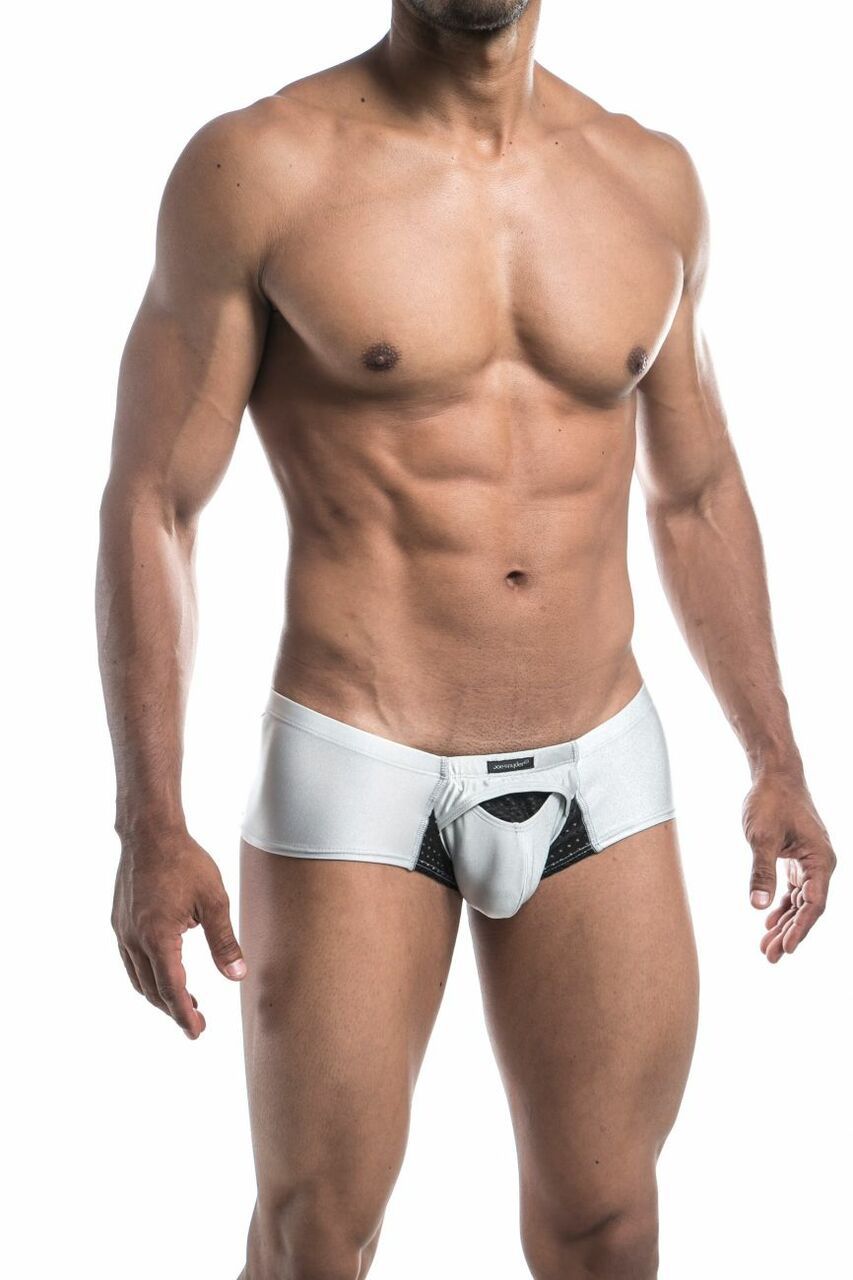 JCSTK - Mens Joe Snyder Sexiest Cheek Boxer Brief Black and Gray