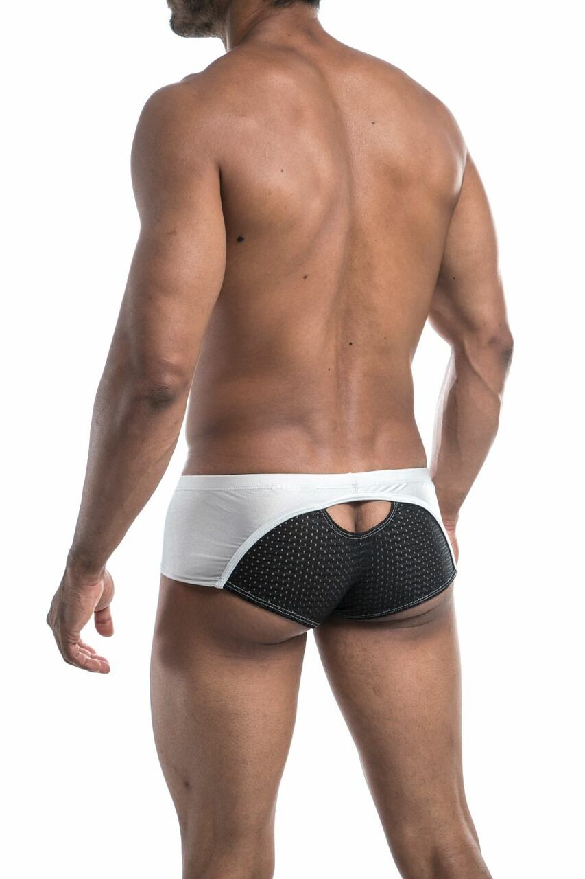 JCSTK - Mens Joe Snyder Sexiest Cheek Boxer Brief Black and Gray