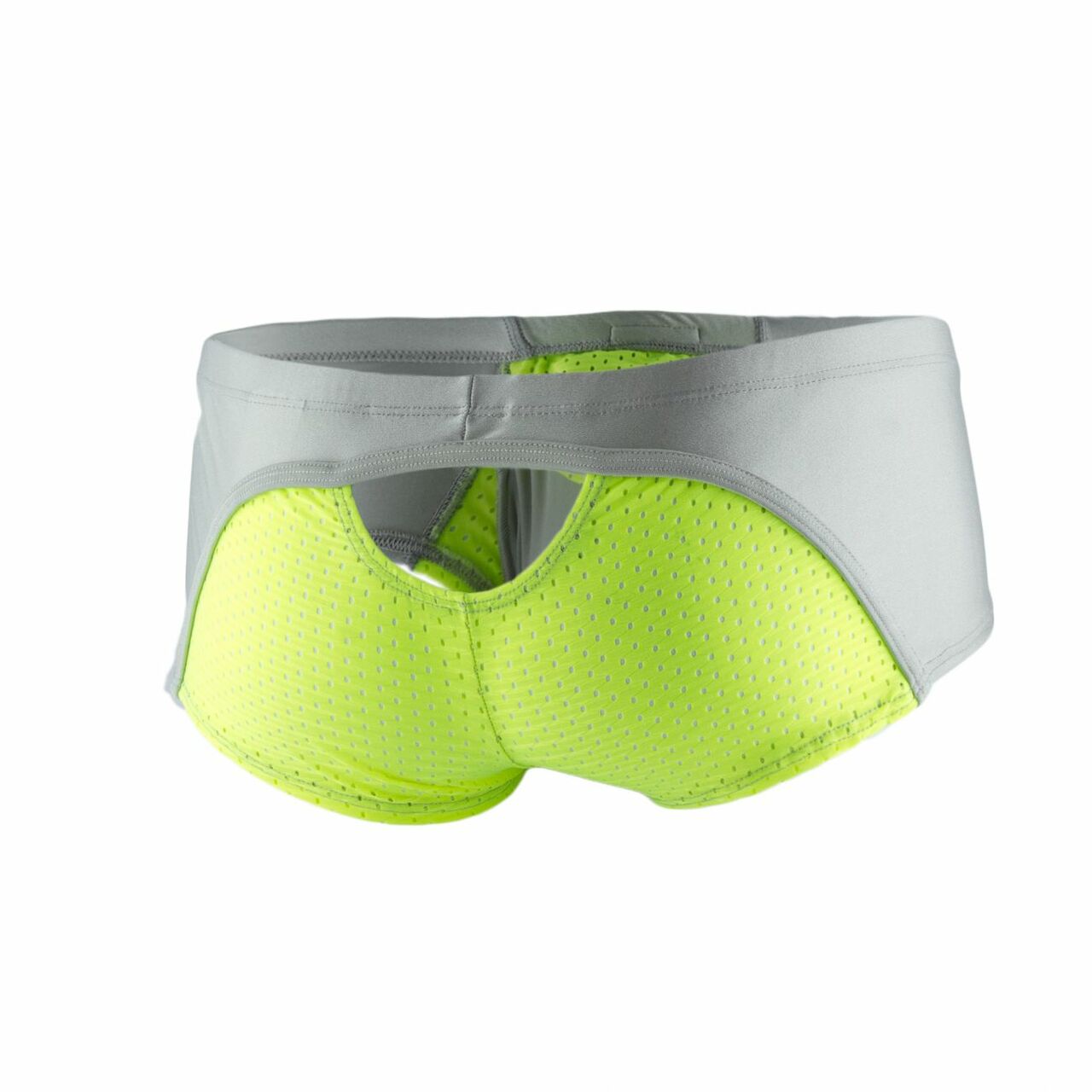 JCSTK - Mens Joe Snyder Sexiest Cheek Boxer Brief Lemon and Gray