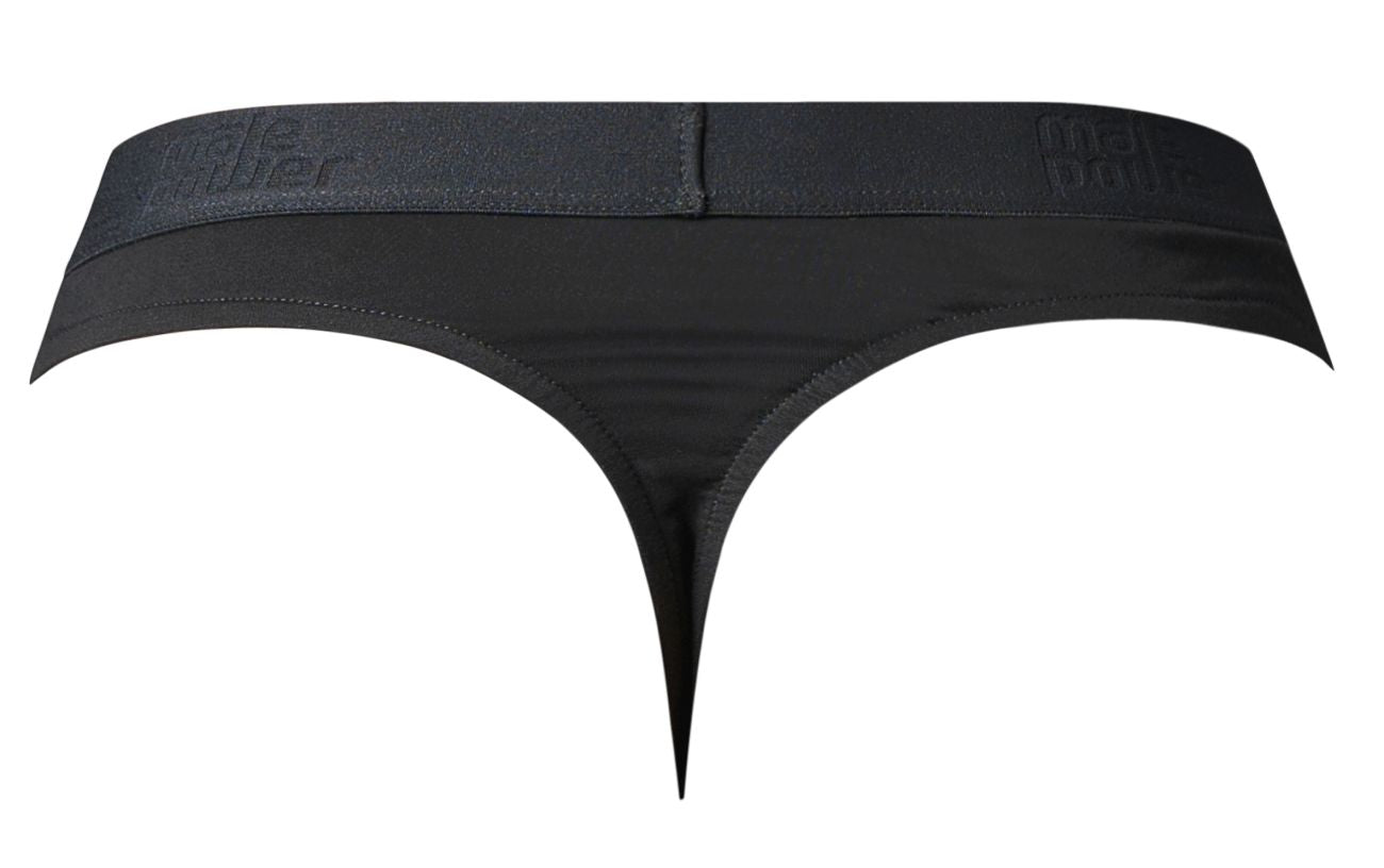 Male Power 417-304 Male Open Ended Thong Black