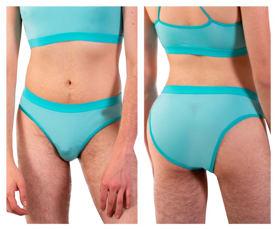 JCSTK - PLURAL PL006 Non-binary Underwear Briefs Mint Green