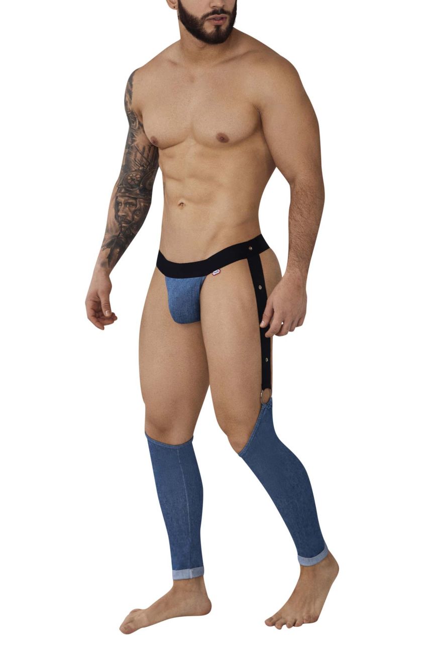 JCSTK - Pikante 0984 Argel Garter Thongs Blue