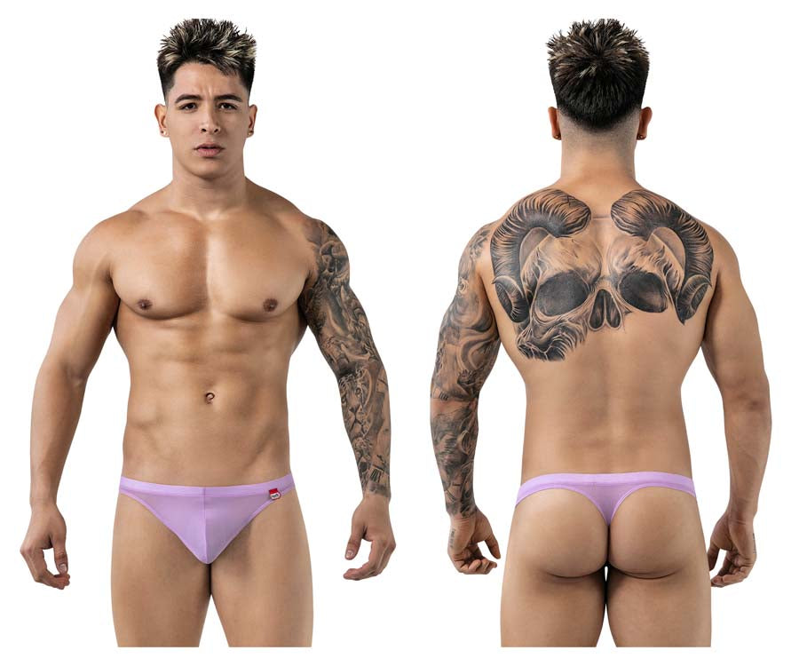 Pikante 1823 Luxury Mens Sexy Stretch Thong Lilac
