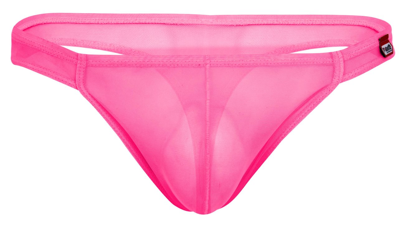 Pikante 2115 Amusing Mens Barely There Thongs Fuchsia