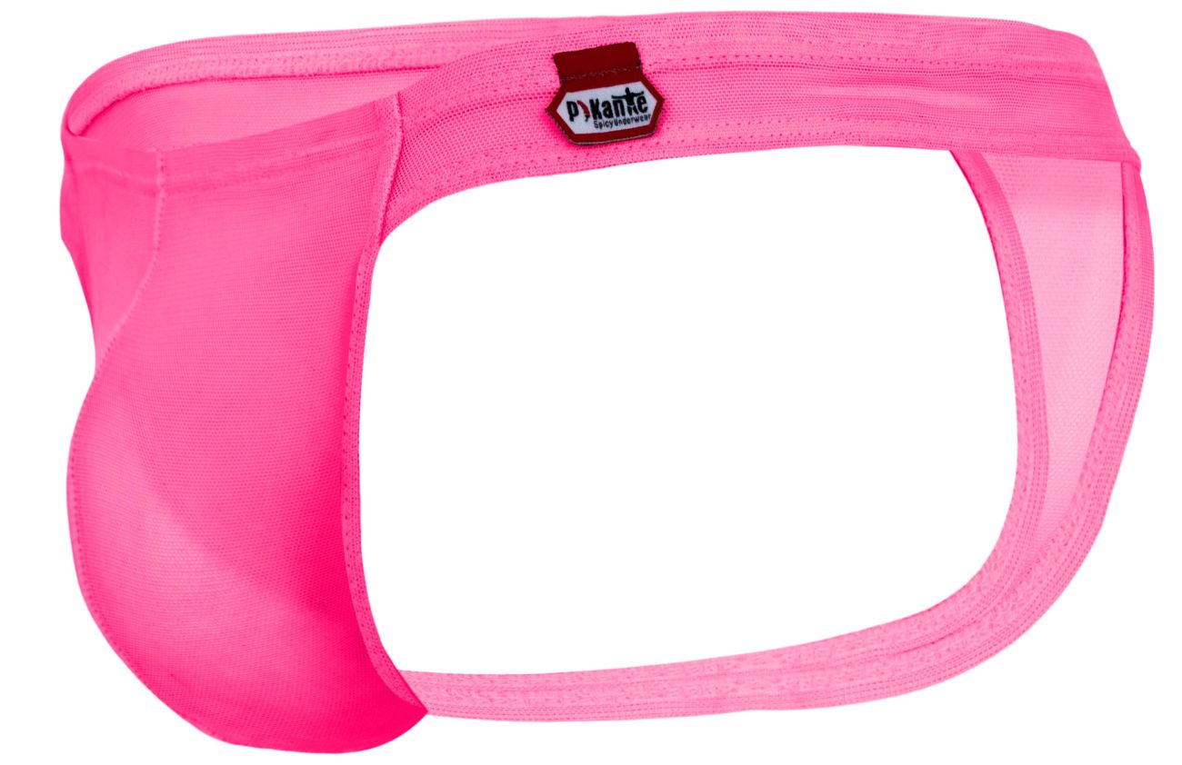 Pikante 2115 Amusing Mens Barely There Thongs Fuchsia