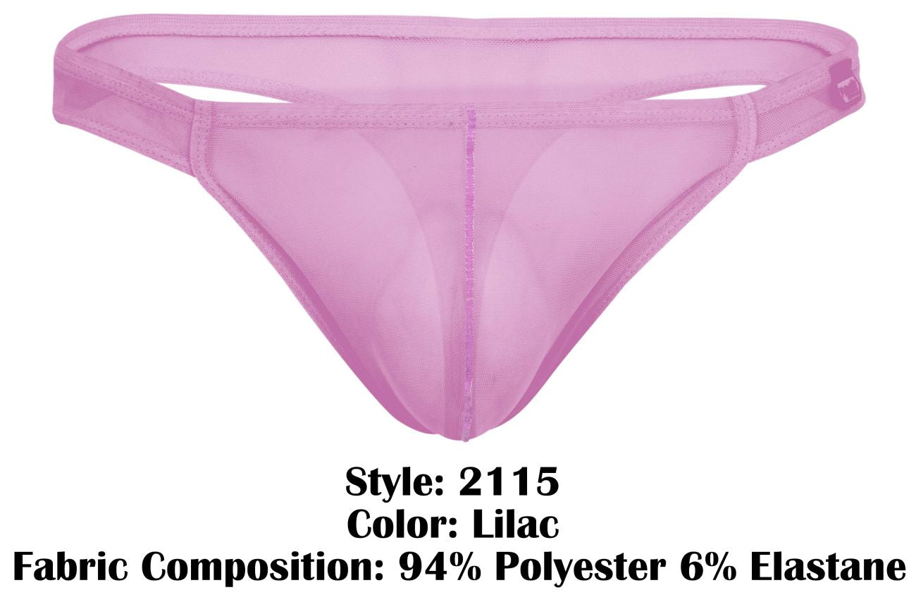 Pikante 2115 Amusing Mens Barley There Thongs Lilac