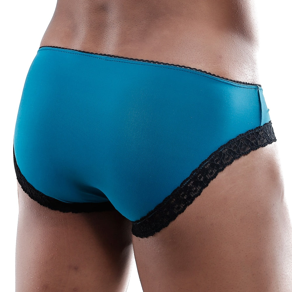 JCSTK -  Secret Male SMI012 Panty for Men, Male Bikini Underwear Jade