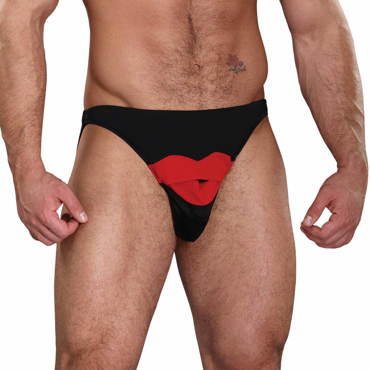 JCSTK - Red Lips Mens Novelty Brief