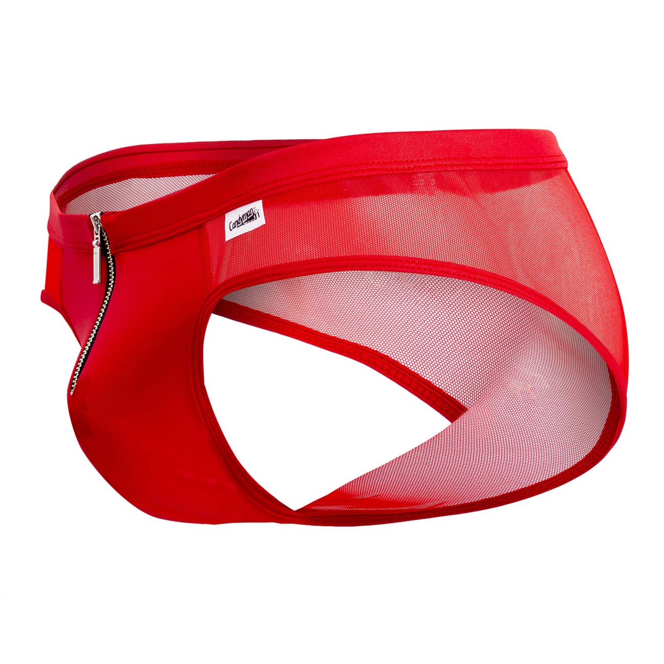 CandyMan 99500 Zipper-Mesh Bikini Red