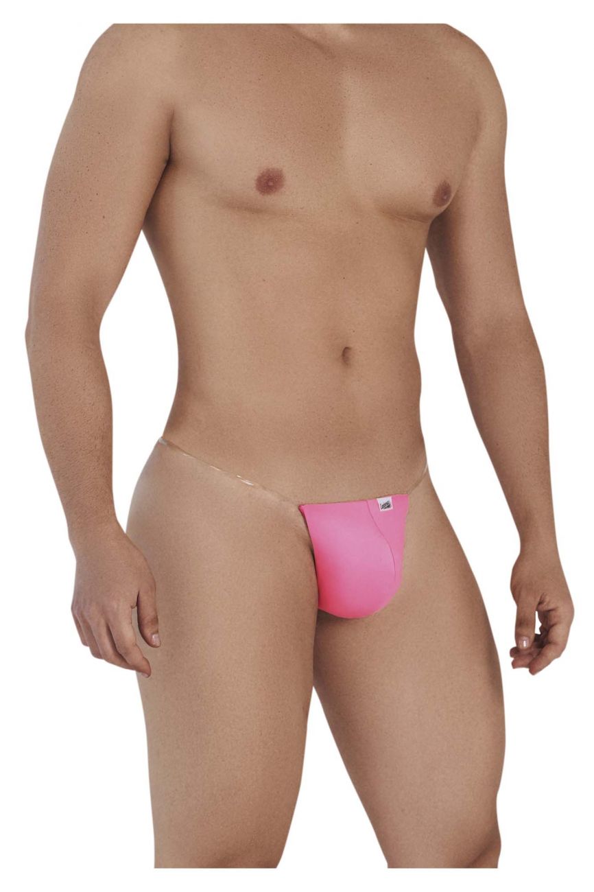 CandyMan 99548 Invisible Micro Thongs Hot Pink