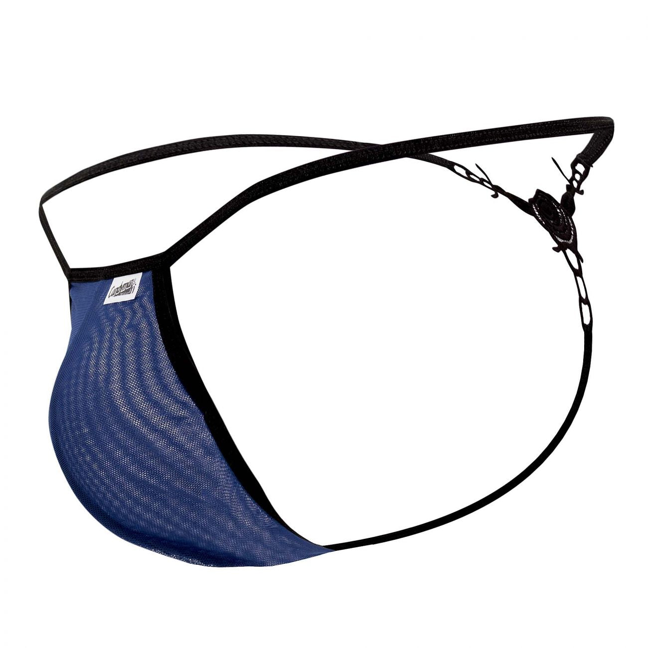 CandyMan 99555 Rose G-String Navy