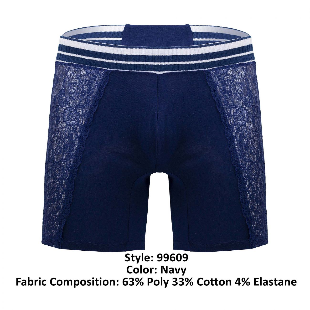 CandyMan 99609 Lounge Pajama Shorts Navy