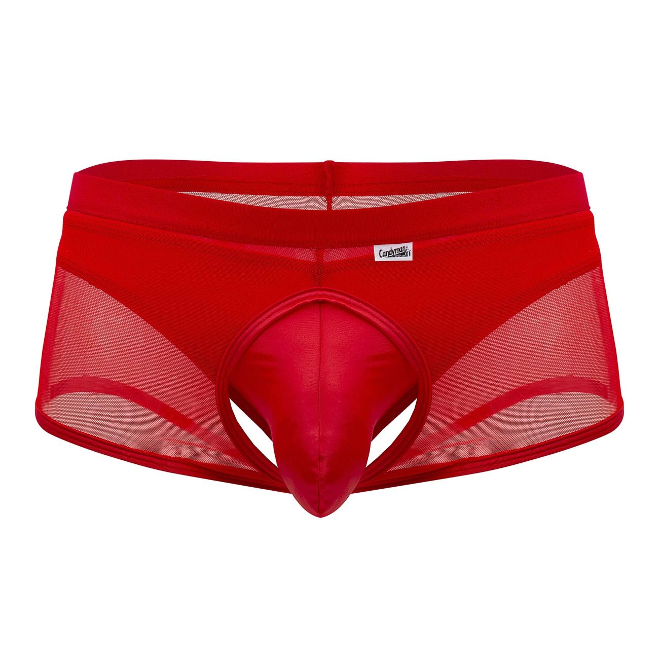 CandyMan 99629 Trunk and Thong Set Red