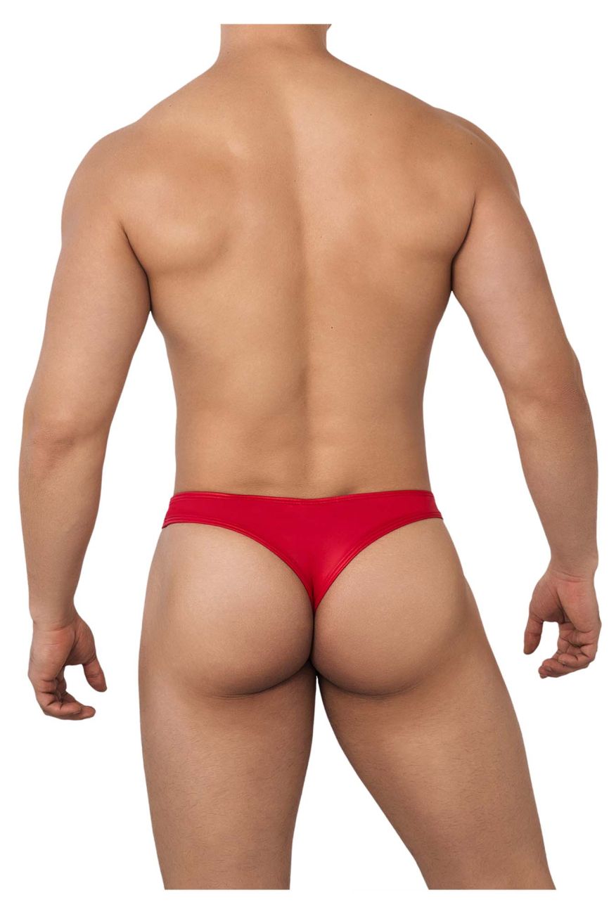CandyMan 99629 Trunk and Thong Set Red
