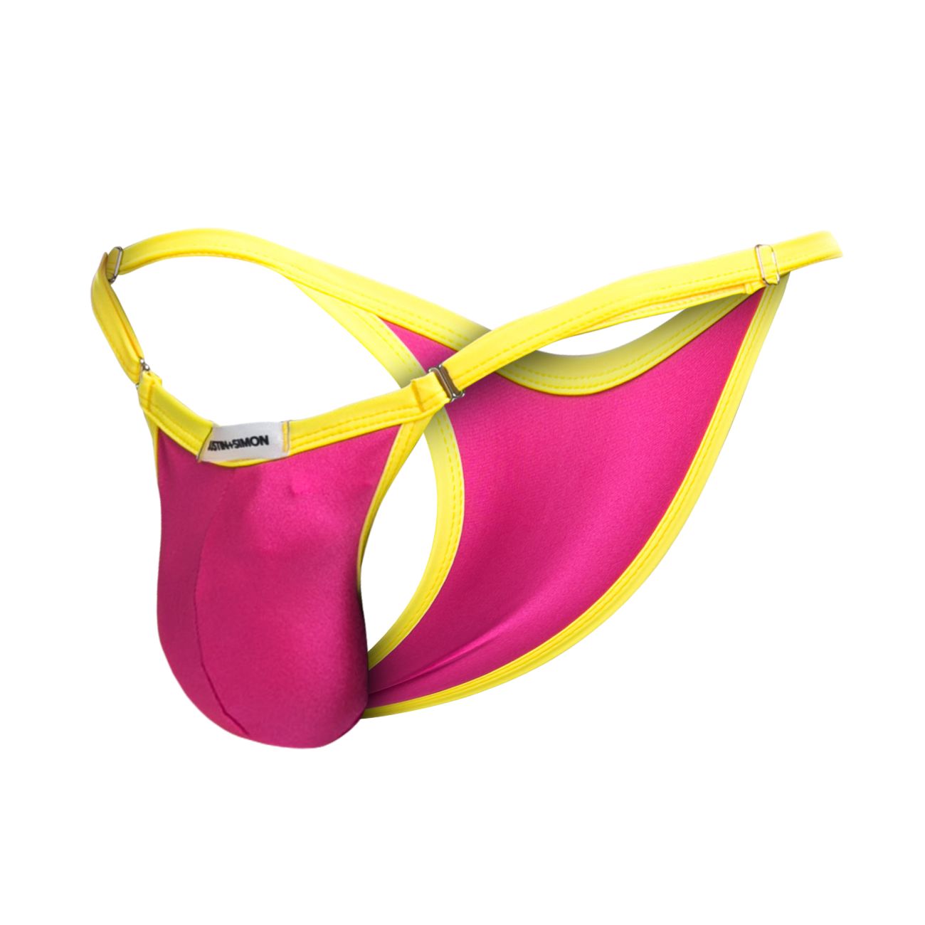 JUSTIN+SIMON XSJ12 Bikini One Hot Pink