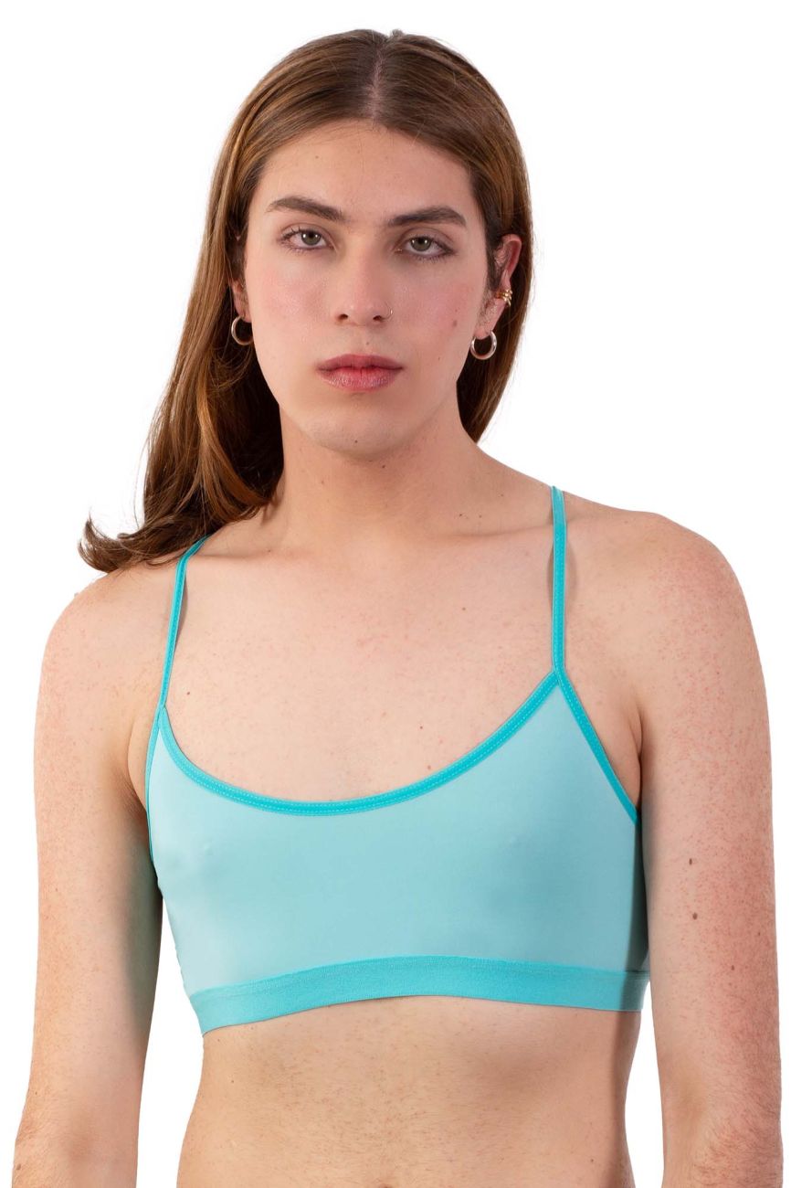 PLURAL PL005 Non-binary Underwear Bra Top Mint Green
