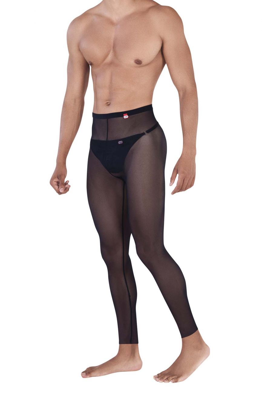 Pikante 0336 Manhood Long Johns Thongs Black