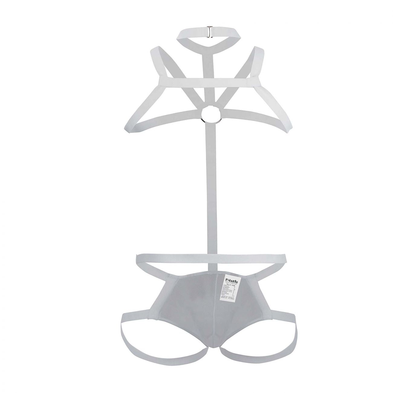 Pikante 0346 Dominate Harness Jockstrap White