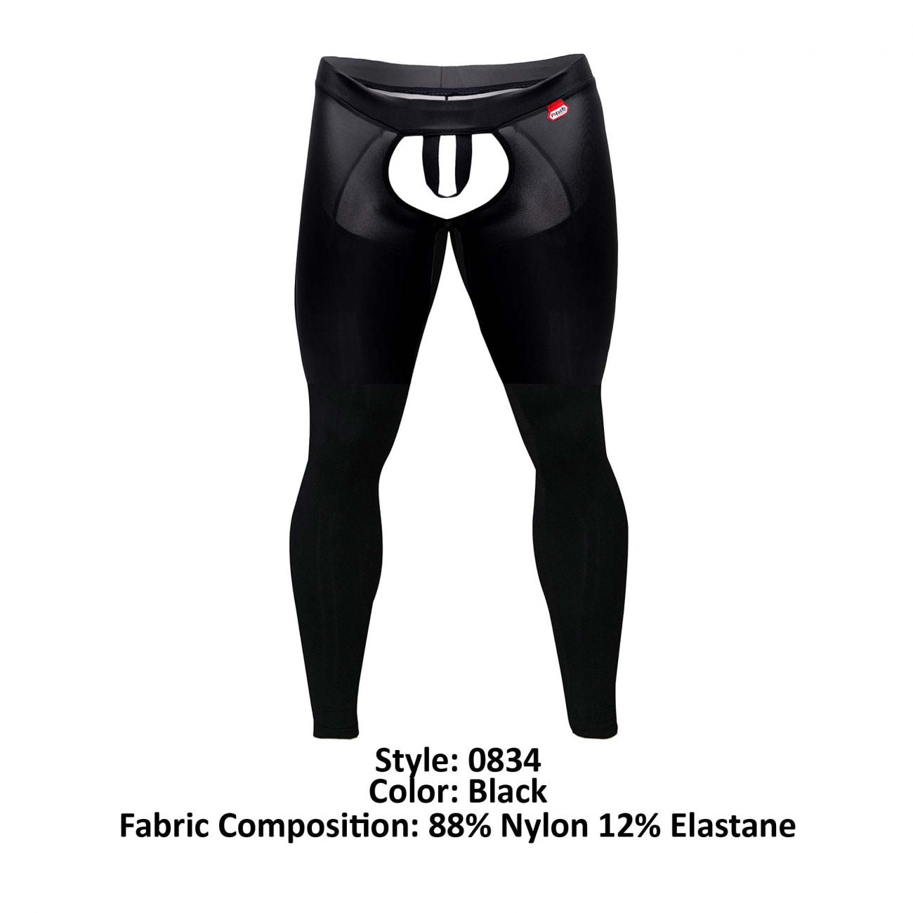 Pikante 0834 Dirty Athletic Pants Black