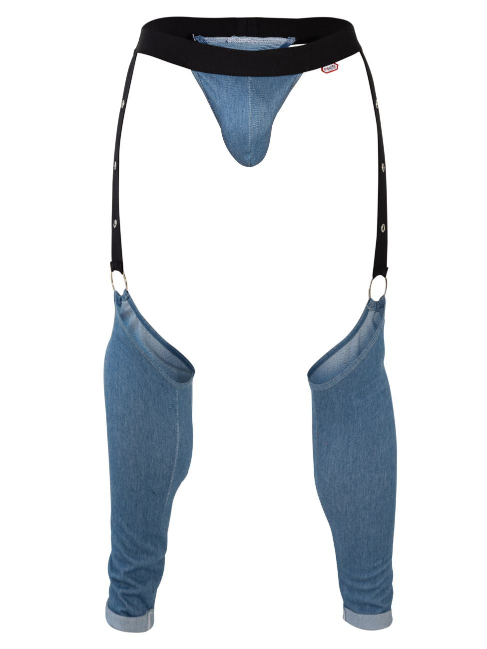 Pikante 0984 Argel Garter Thongs Blue