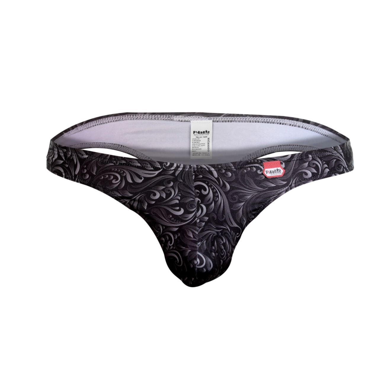 Pikante 1009 Potenza Thongs Black