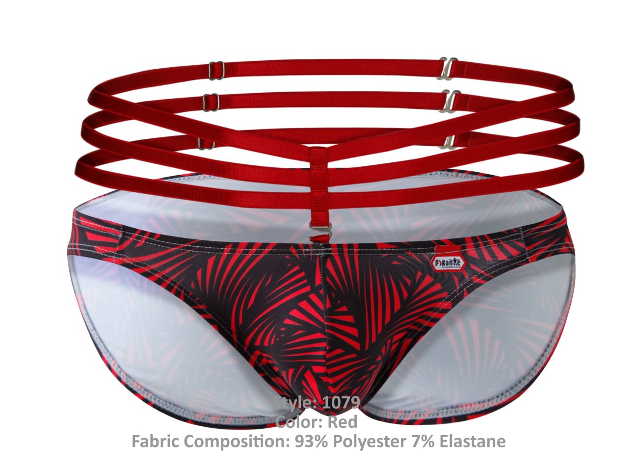 Pikante 1079 Fiery Bikini Red