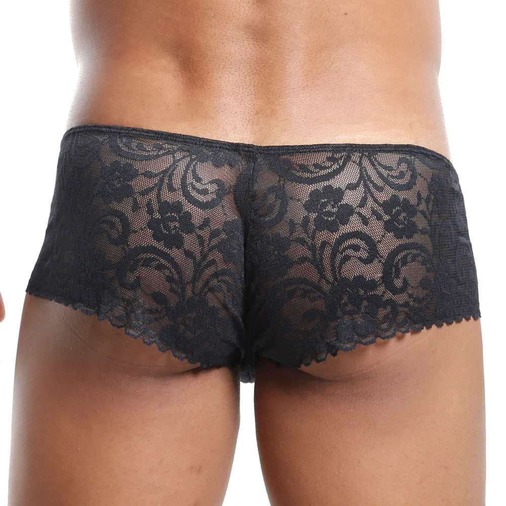 Secret Male SMI006 Slip Bikini Mens Lace Boxer Brief Panty