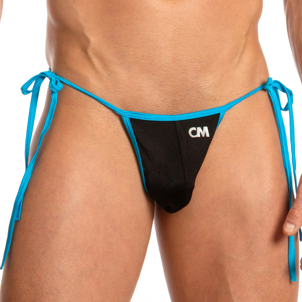 Cover Male CMI040 Colour Chords Brazilian Back String Bikini Mens Underwear