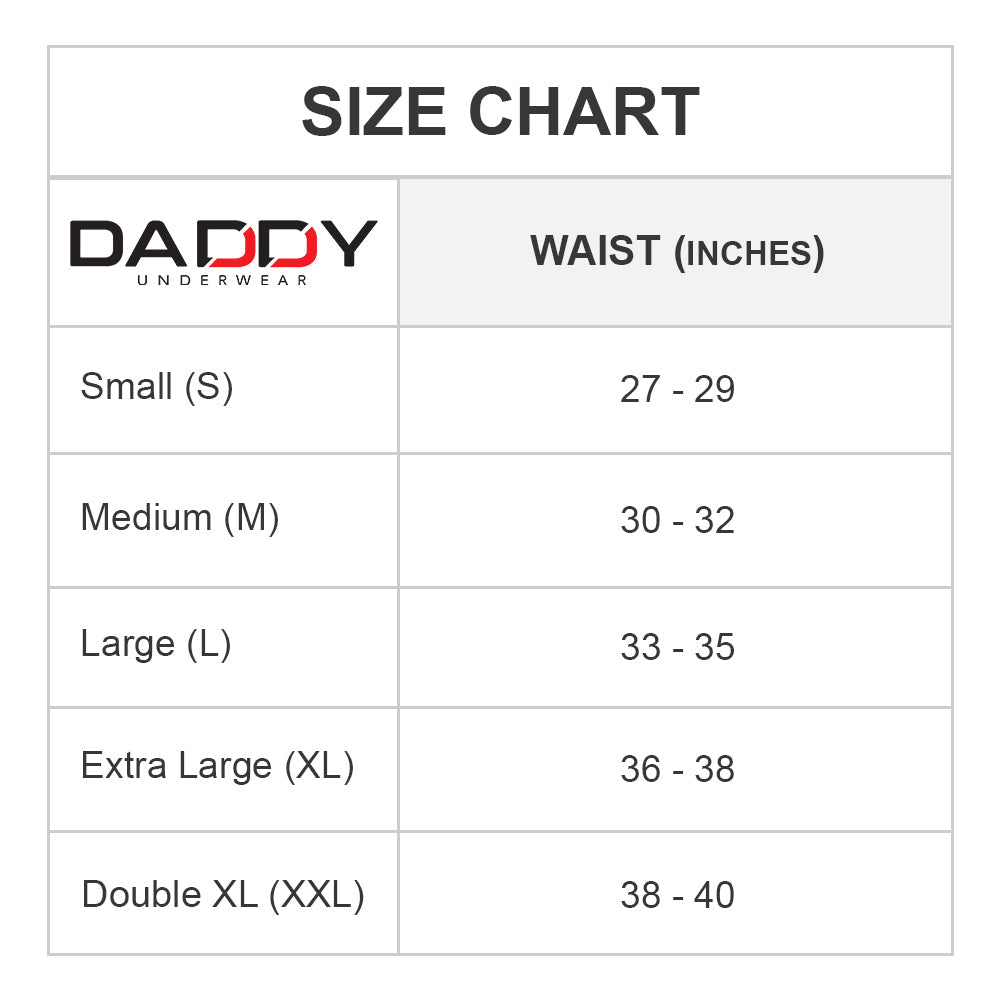 Daddy Underwear DDJ013 Big Daddy Colour Play Low Rise Mens Brief