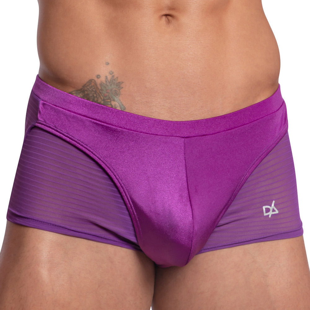 Daniel Alexander DAG009 Shiny Pouch Boxer Brief Trunk Underwear for Men