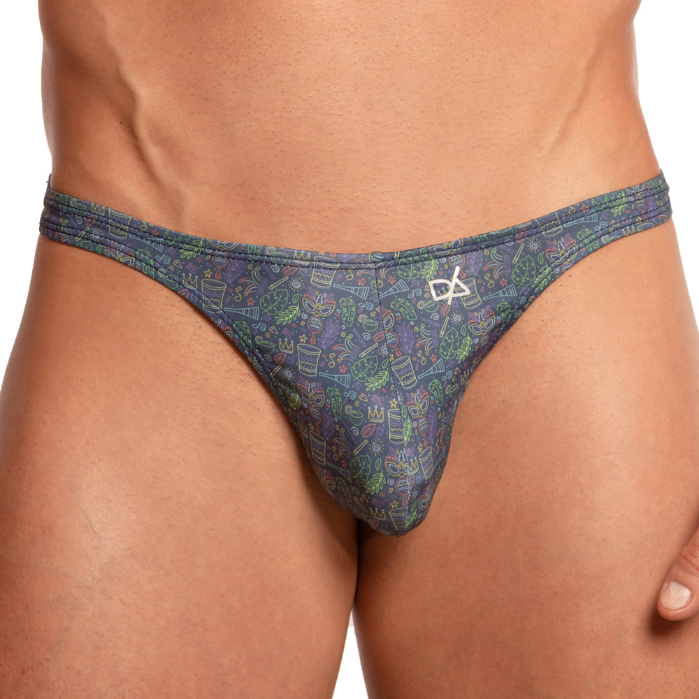 Daniel Alexander DAK053 Austin Eye Illusion Print Low Rise Thong Underwear