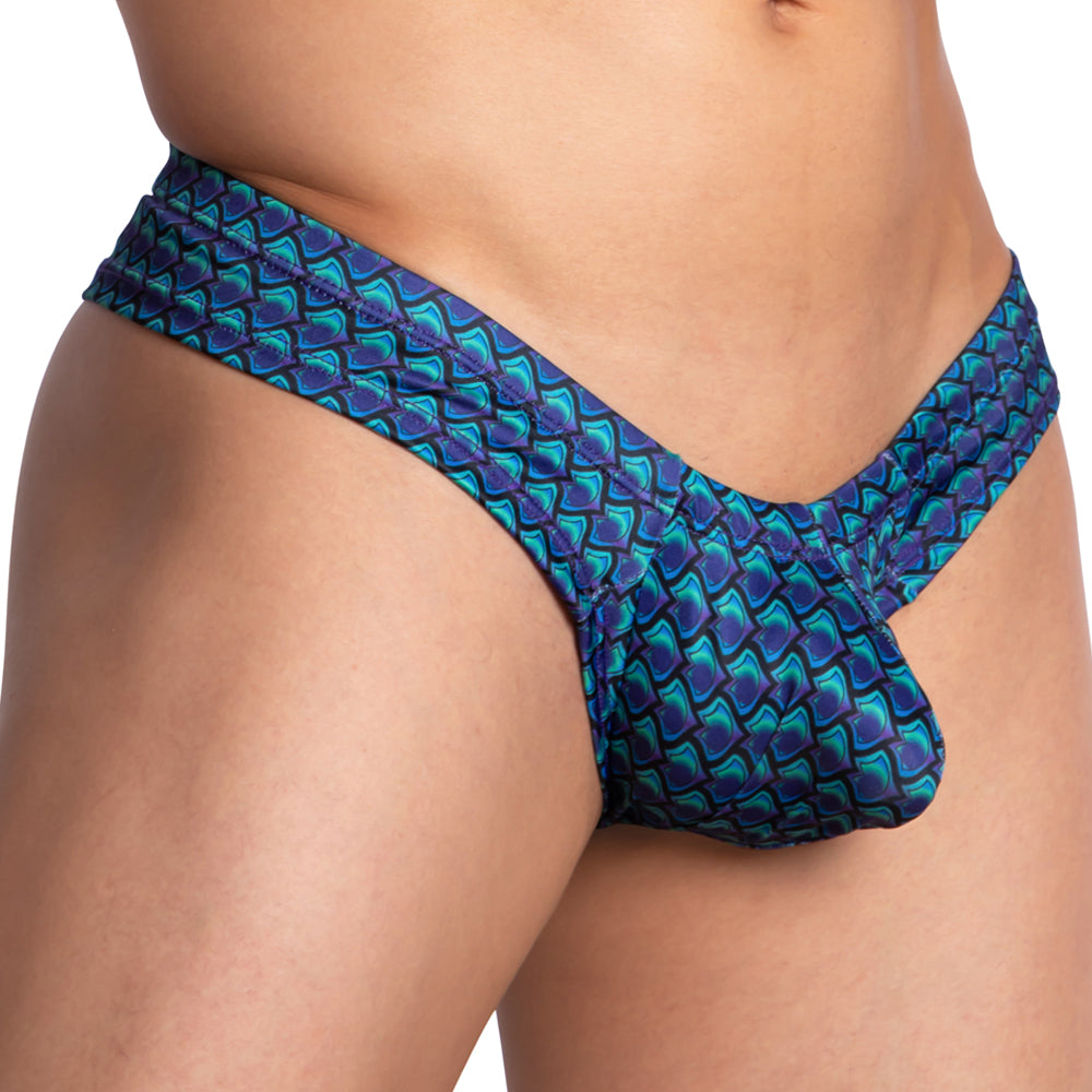 Daniel Alexander DAK065 Glare Cheeky Underwear Boho Print Thong for Men