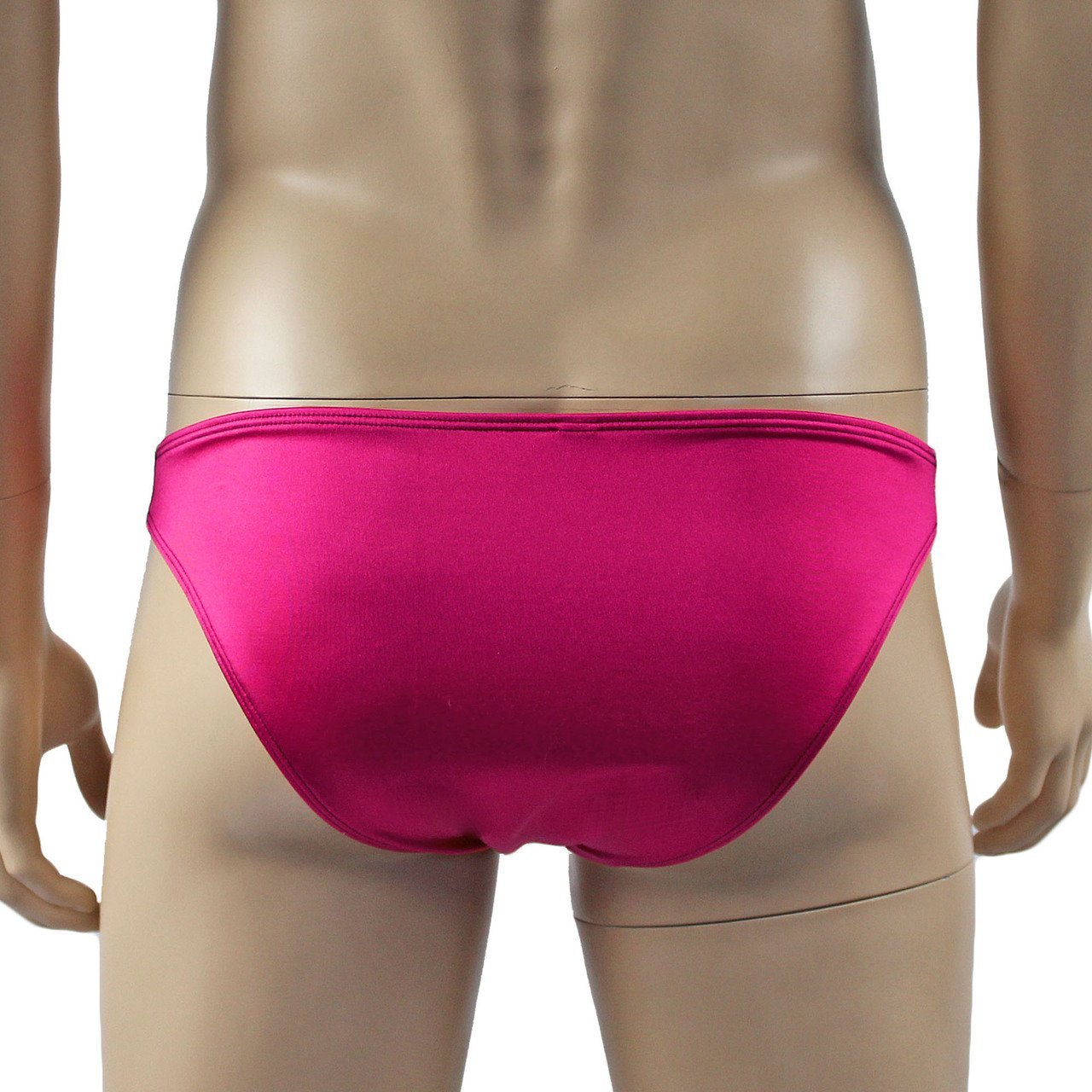 Mens Glamour Lycra Bikini Brief Panty (raspberry plus other colours)