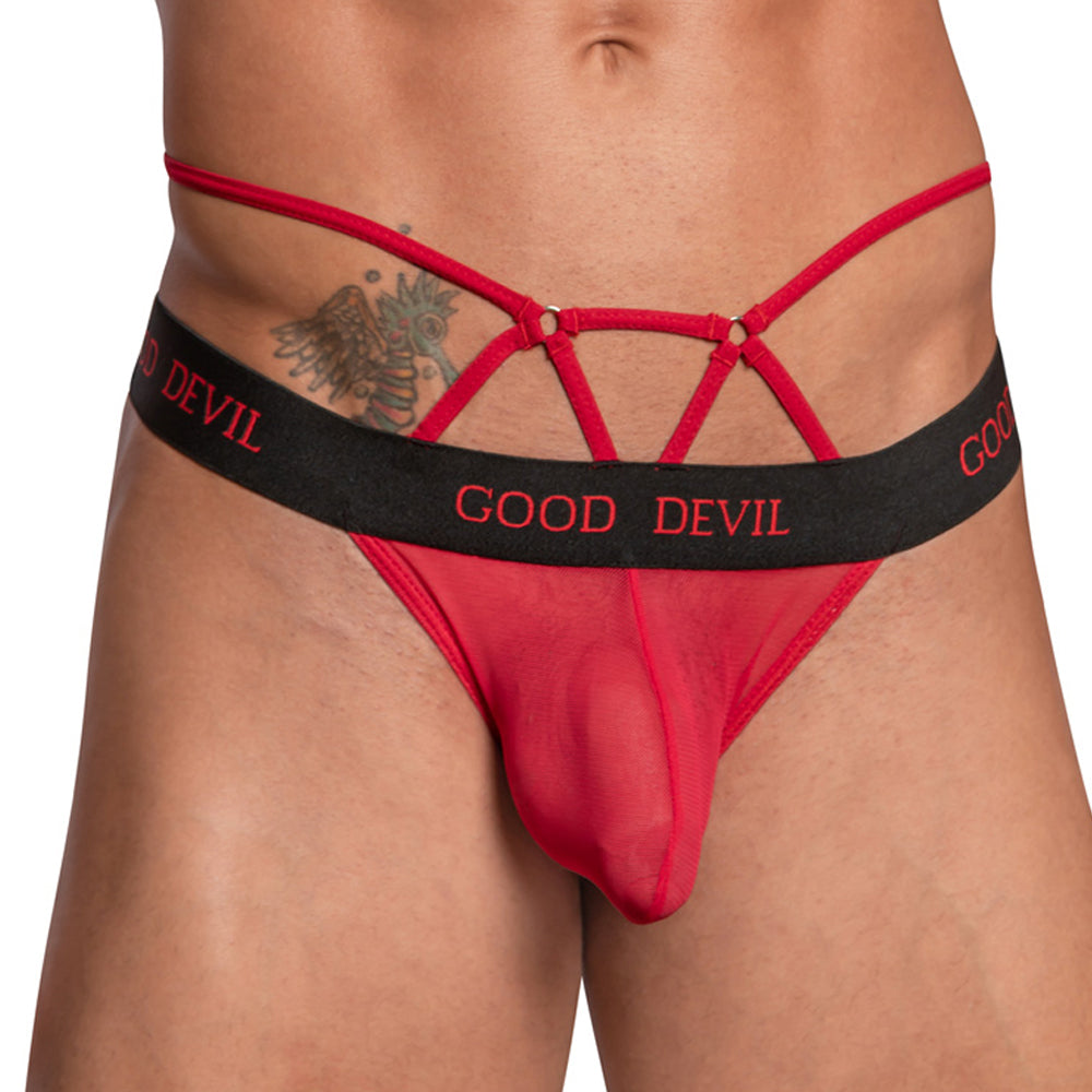 Good Devil GDI032 Sheer See-through Male Breathable Bikini