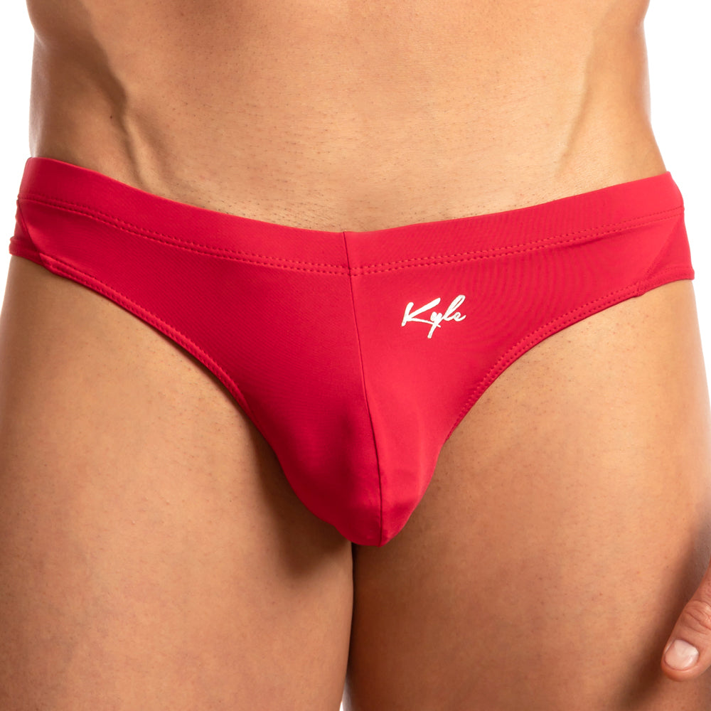 Kyle KLK018 Soft and Solid Spandex Underwear Sheer Back Mens Thong