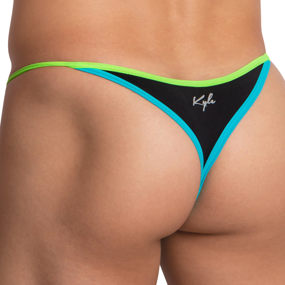 Kyle KLK024 Multi Color V-Shape Pouch Mens Thong Underwear