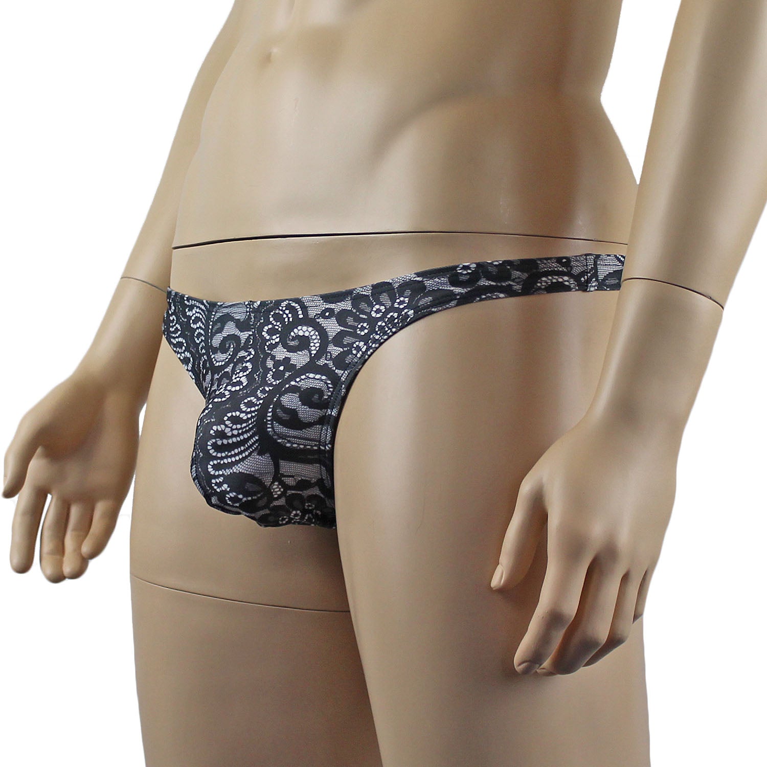 LAST ORDERS - Mens Mystery Looks Like Lace Low Rise Thong