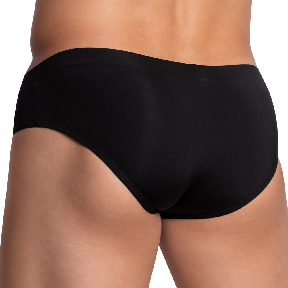 Pistol Pete PPJ030 Covered Back Solid Low Rise Mens Briefs